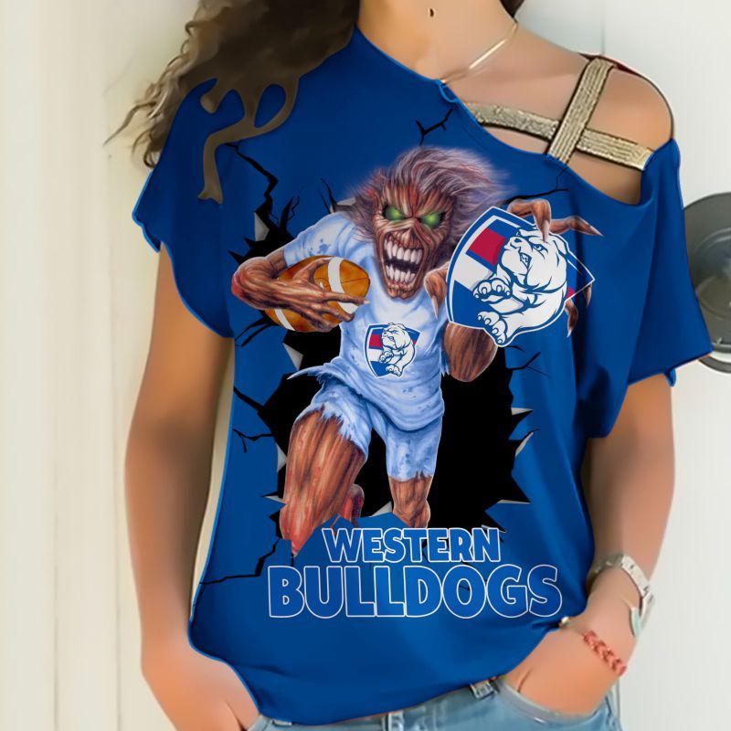 Western Bulldogs Printing T-Shirt, Polo, Hoodie, Zip, Bomber 3534