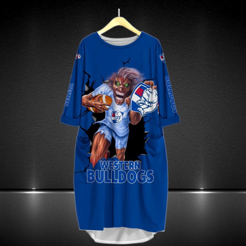 Western Bulldogs Printing T-Shirt, Polo, Hoodie, Zip, Bomber 3534