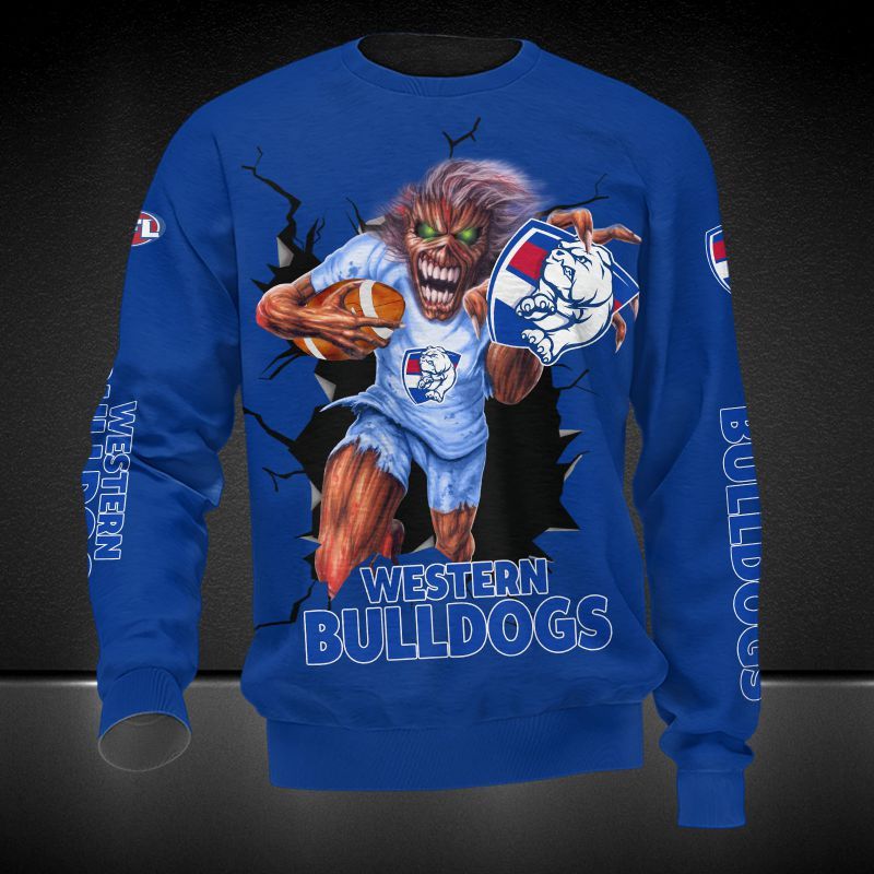 Western Bulldogs Printing T-Shirt, Polo, Hoodie, Zip, Bomber 3534