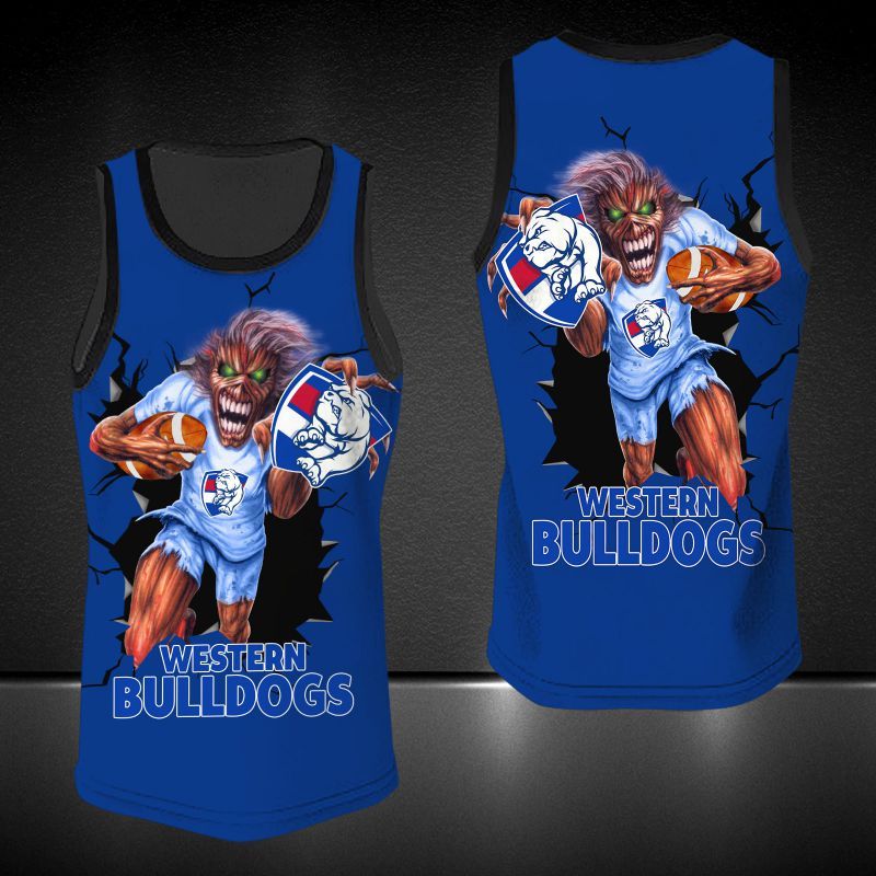 Western Bulldogs Printing T-Shirt, Polo, Hoodie, Zip, Bomber 3534