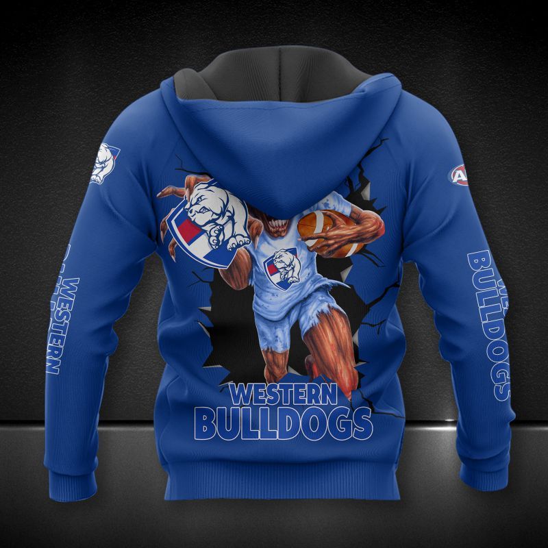 Western Bulldogs Printing T-Shirt, Polo, Hoodie, Zip, Bomber 3534