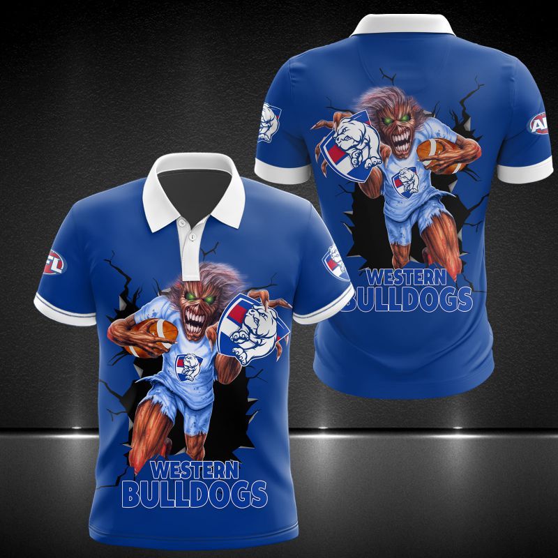 Western Bulldogs Printing T-Shirt, Polo, Hoodie, Zip, Bomber 3534