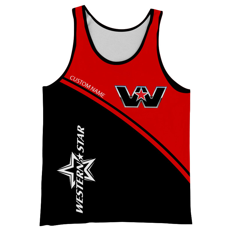 Western Star t-shirt hoodie apparel 3D full printing