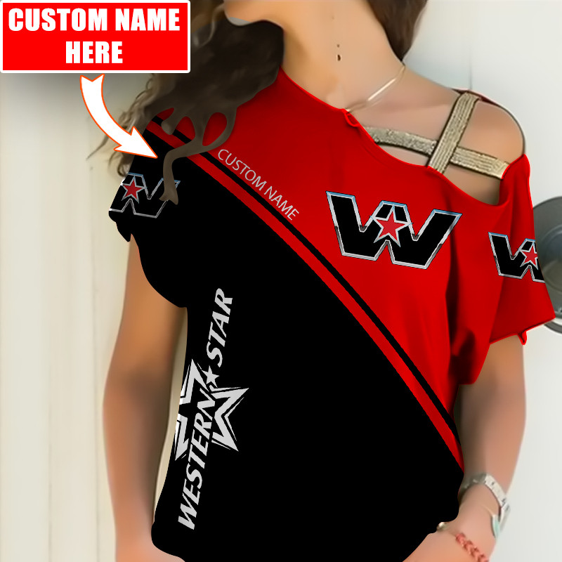 Western Star t-shirt hoodie apparel 3D full printing