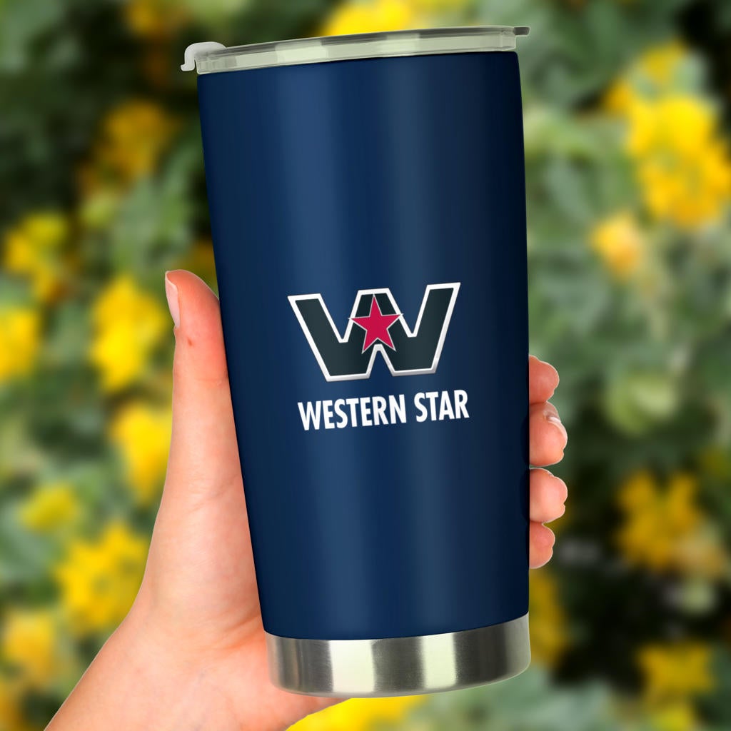 Western Star Tumbler Blue