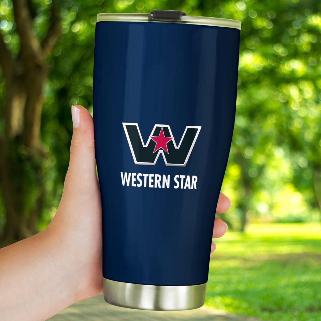 Western Star Tumbler Blue