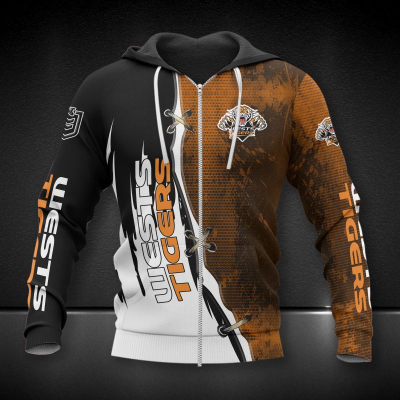 Wests Tigers Printing T-Shirt, Polo, Hoodie, Zip, Bomber 7861
