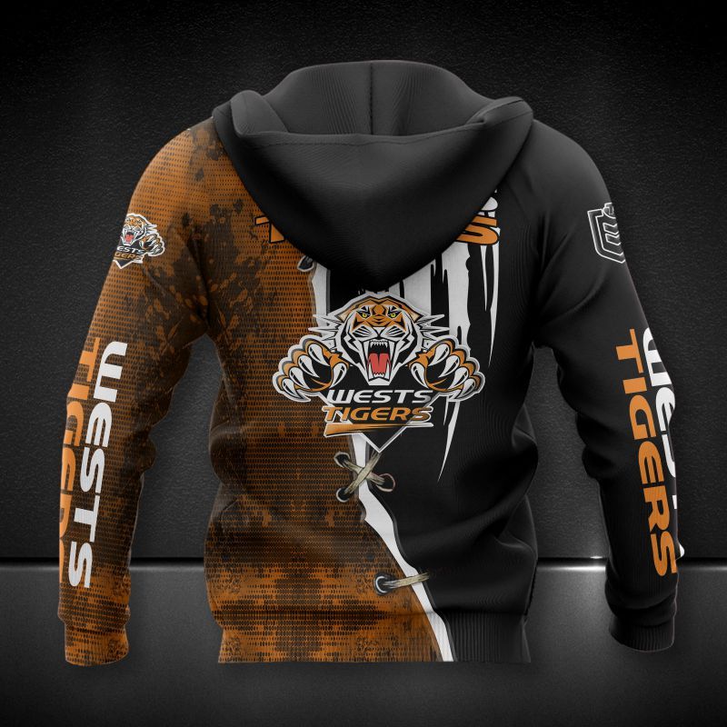 Wests Tigers Printing T-Shirt, Polo, Hoodie, Zip, Bomber 7861