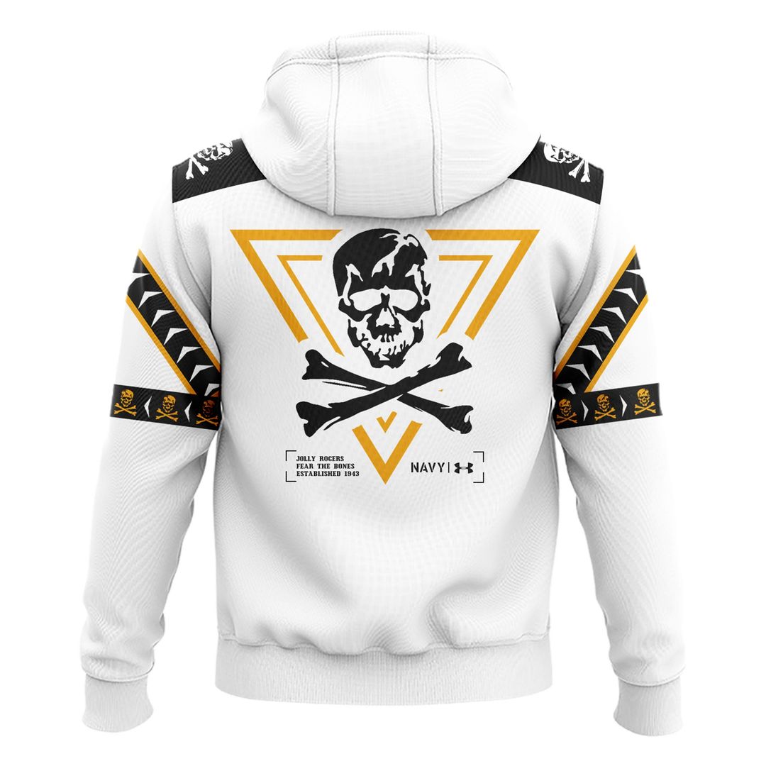 White Navy Midshipmen 2024 Rivalry Hoodie