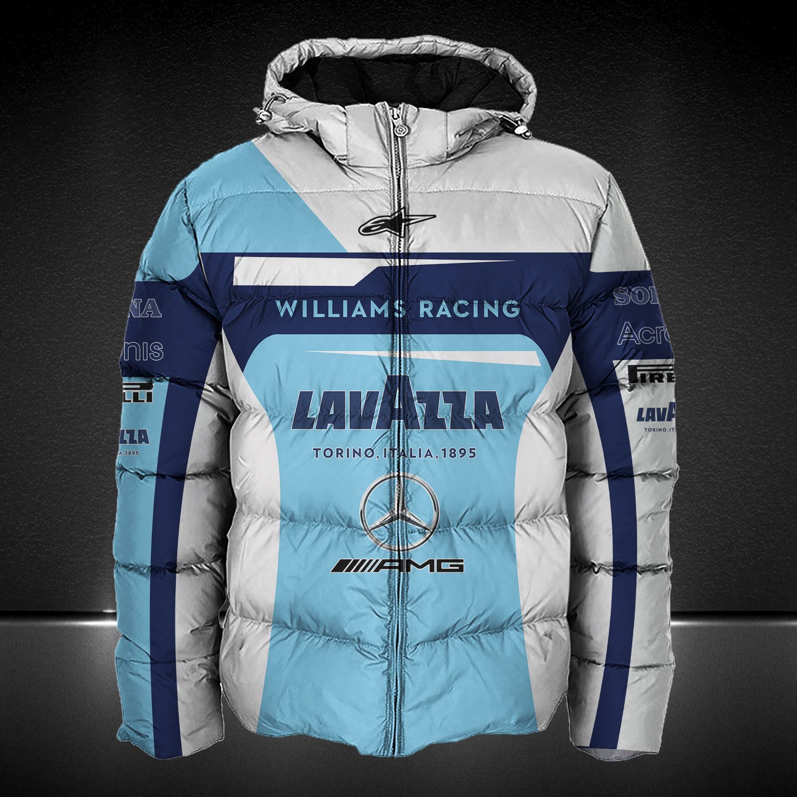 Williams Racing Printing T-Shirt, Polo, Hoodie, Zip, Bomber 9116