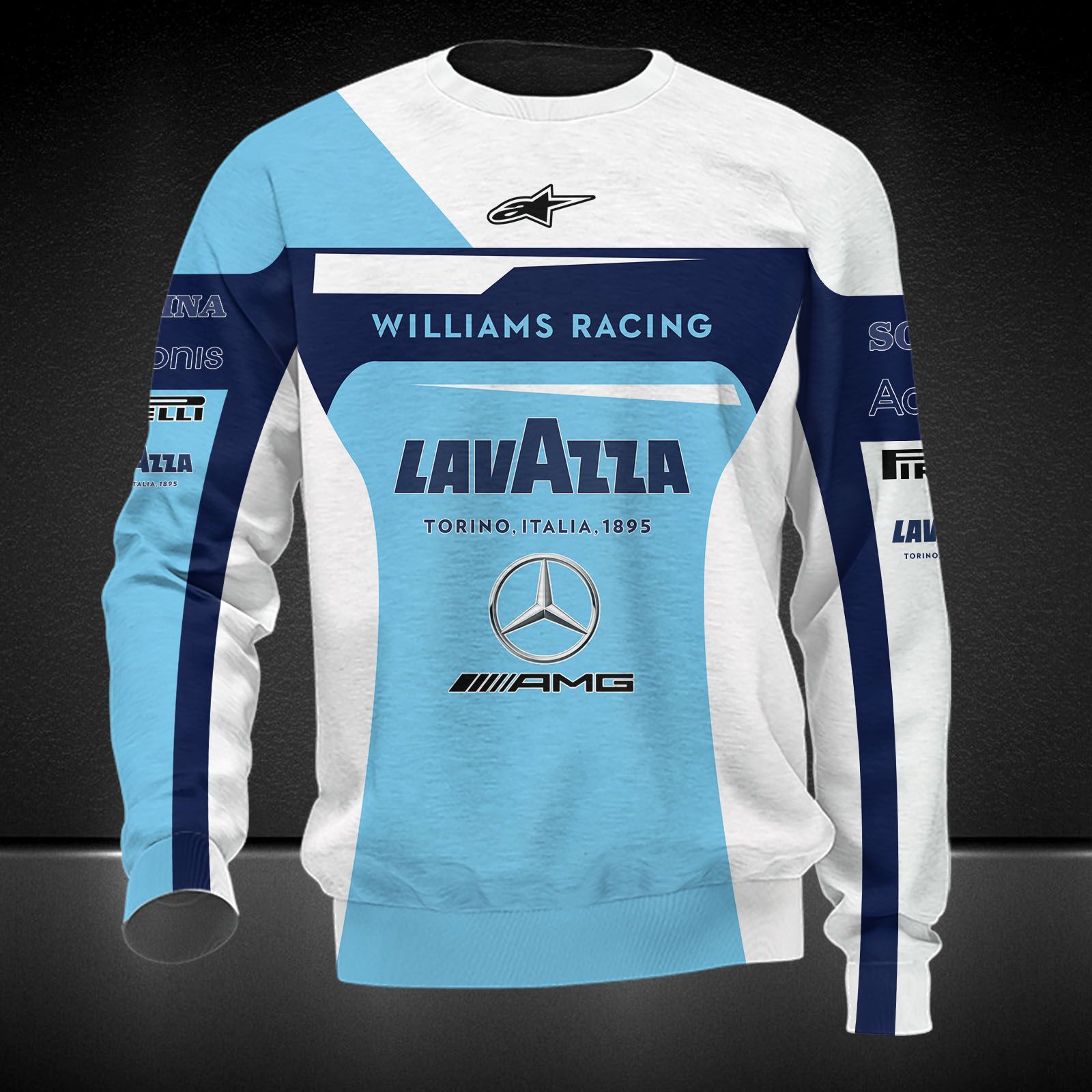 Williams Racing Printing T-Shirt, Polo, Hoodie, Zip, Bomber 9116
