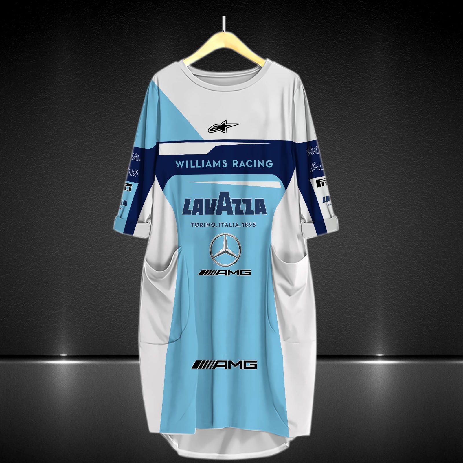 Williams Racing Printing T-Shirt, Polo, Hoodie, Zip, Bomber 9116