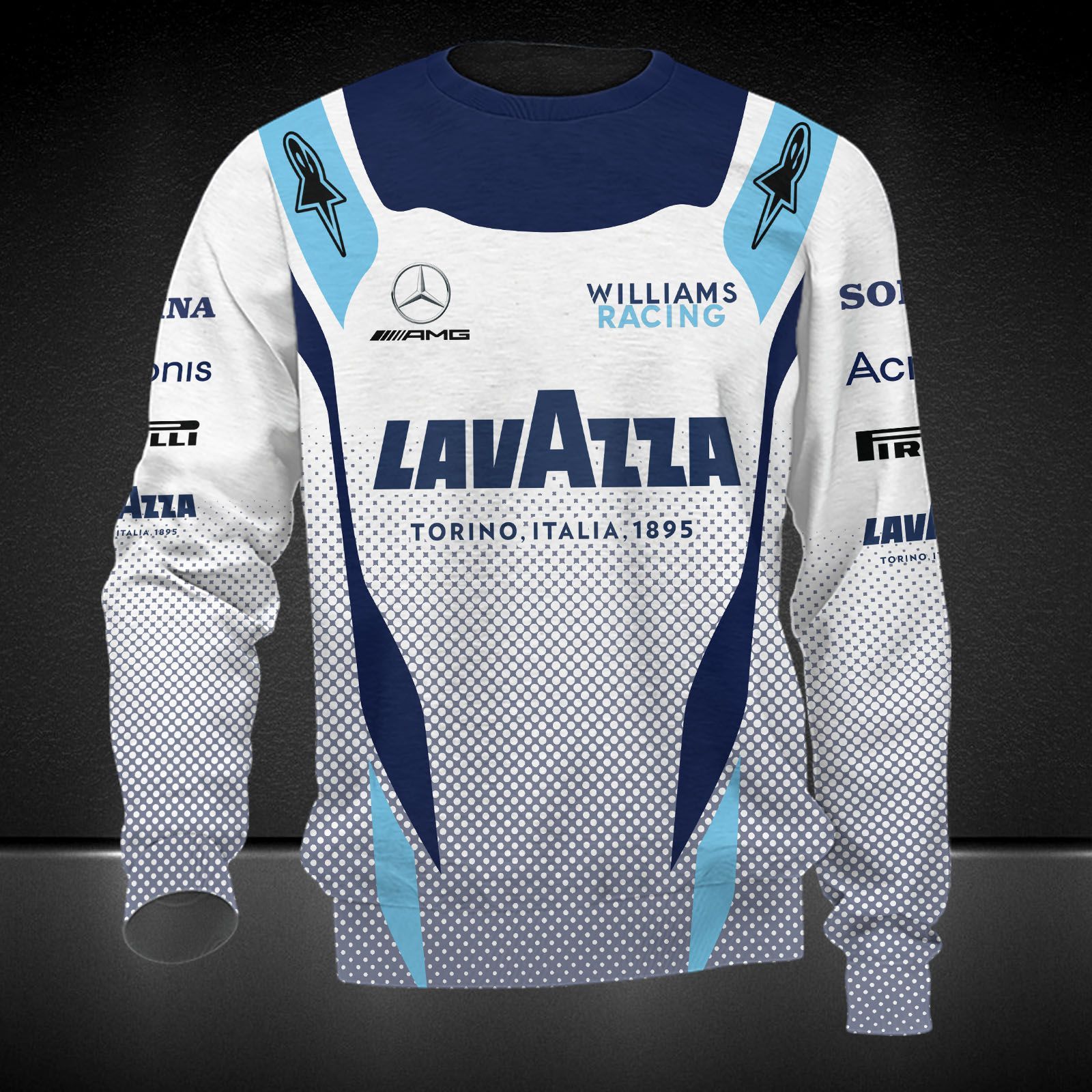 Williams Racing Printing T-Shirt, Polo, Hoodie, Zip, Bomber 9126