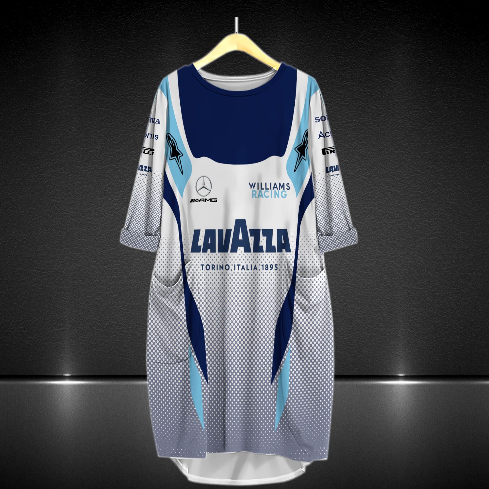 Williams Racing Printing T-Shirt, Polo, Hoodie, Zip, Bomber 9126