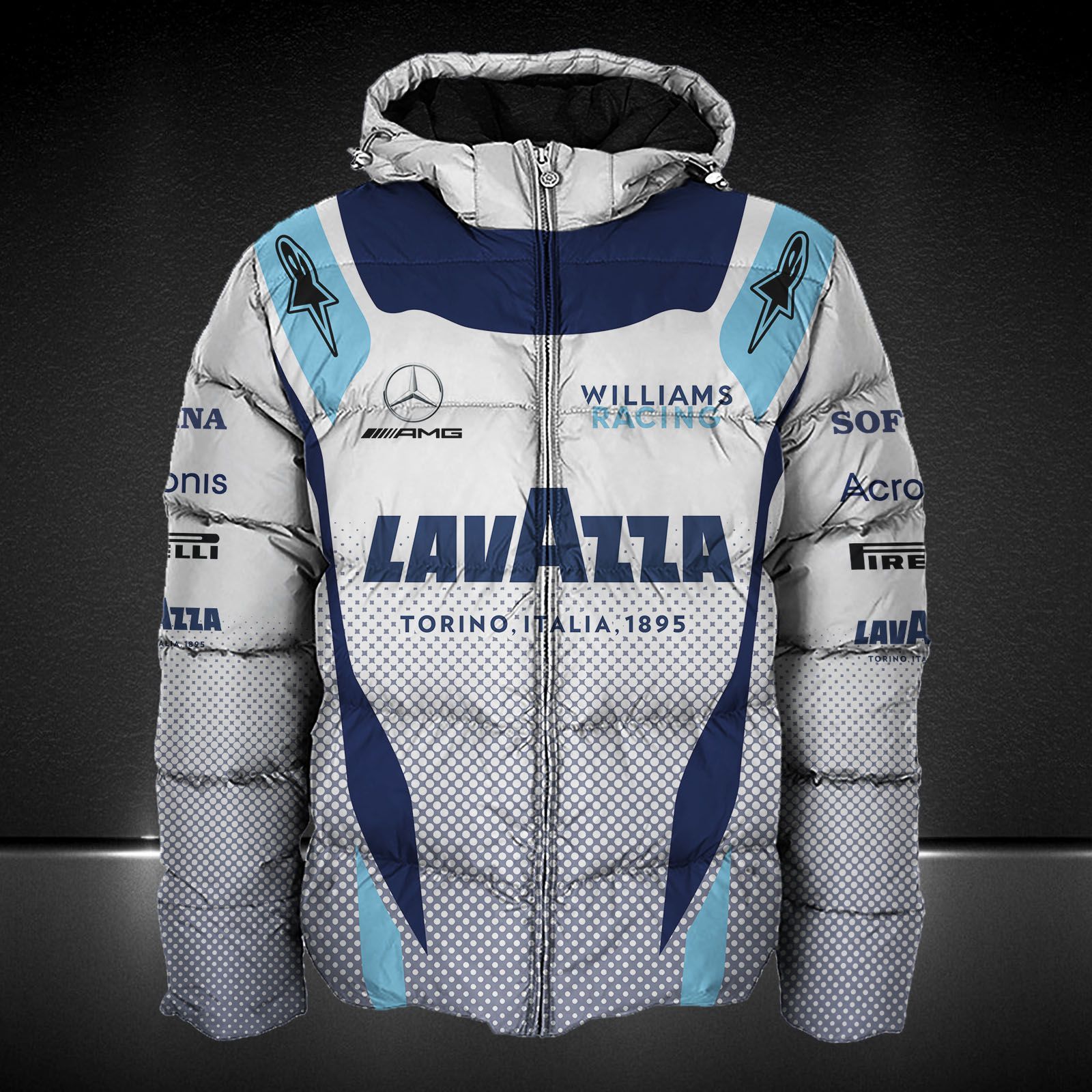 Williams Racing Printing T-Shirt, Polo, Hoodie, Zip, Bomber 9126