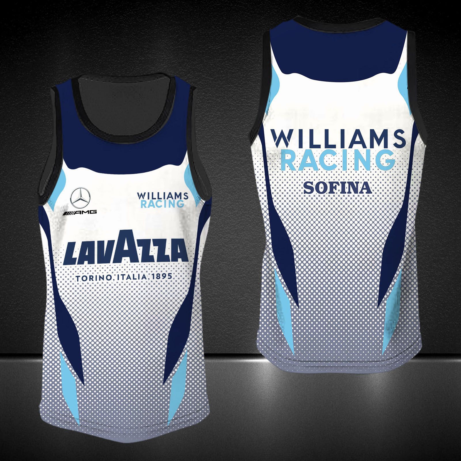 Williams Racing Printing T-Shirt, Polo, Hoodie, Zip, Bomber 9126