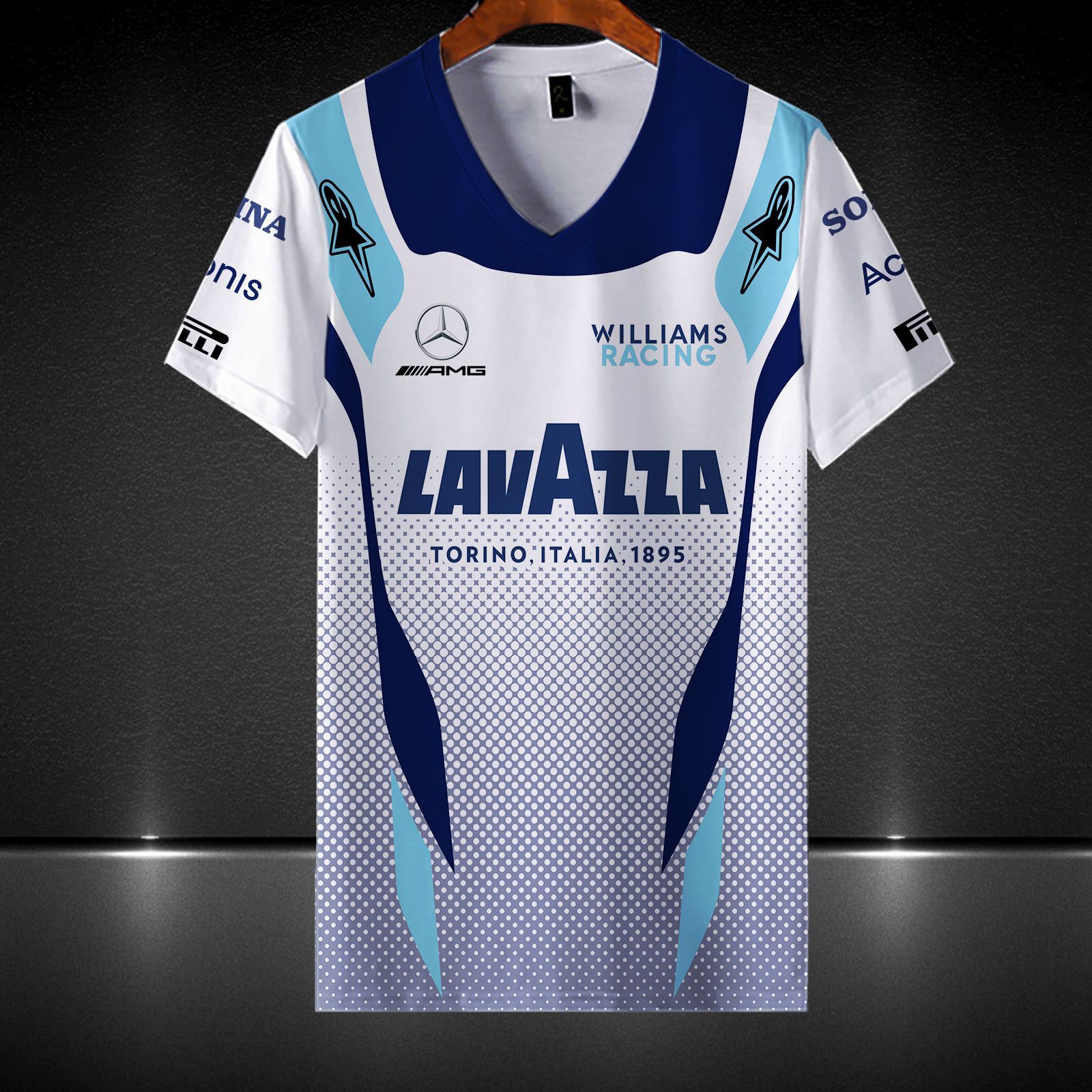 Williams Racing Printing T-Shirt, Polo, Hoodie, Zip, Bomber 9126