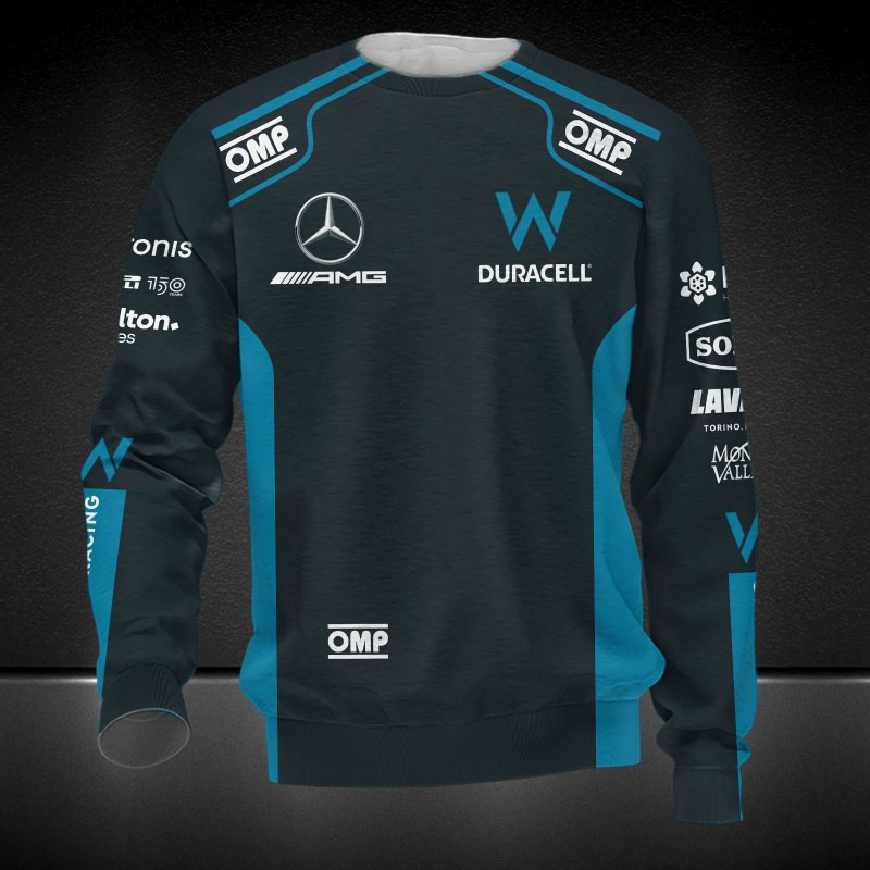 Williams Racing Printing T-Shirt, Polo, Hoodie, Zip, Bomber 9694