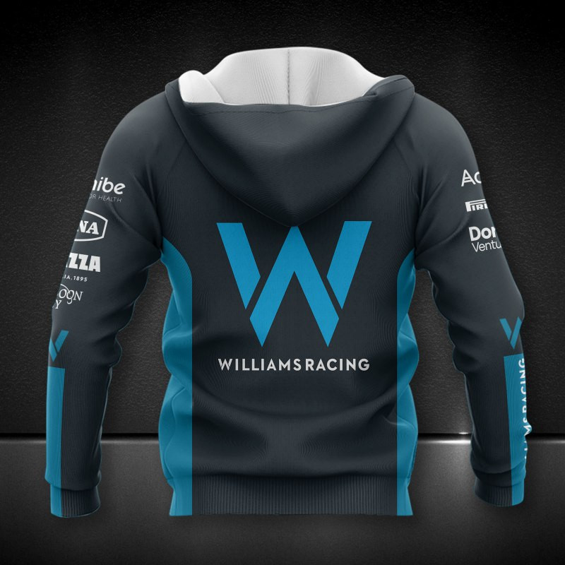 Williams Racing Printing T-Shirt, Polo, Hoodie, Zip, Bomber 9694