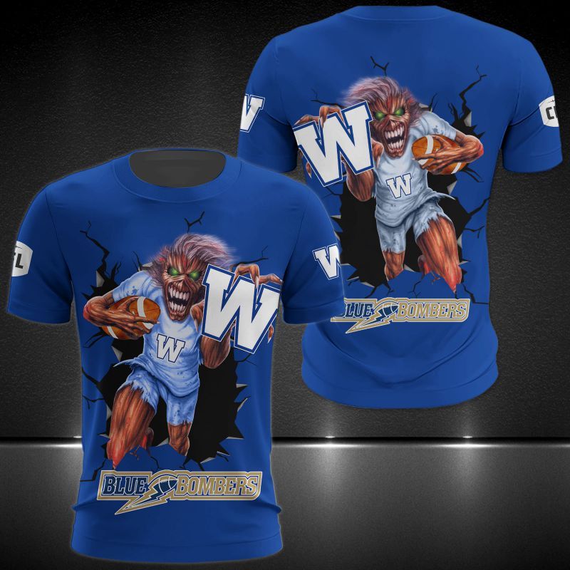 Winnipeg Blue Bombers Printing T-Shirt, Polo, Hoodie, Zip, Bomber 9146