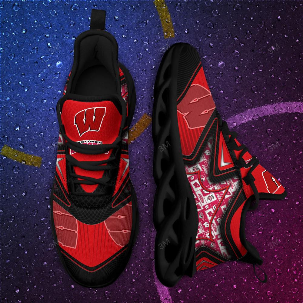 Wisconsin Badgers Max Soul Clunky Shoes