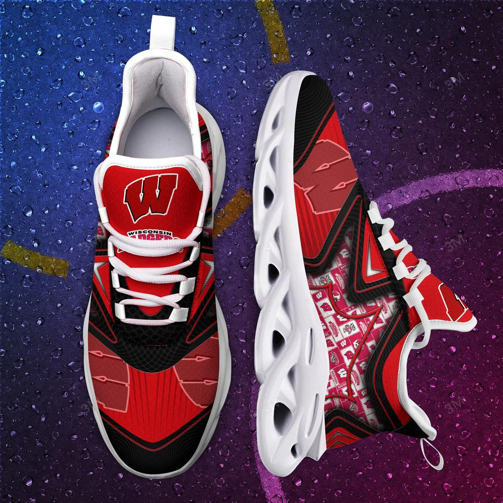Wisconsin Badgers Max Soul Clunky Shoes