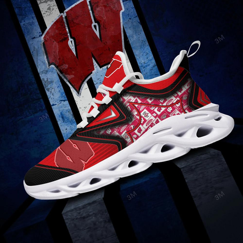 Wisconsin Badgers Max Soul Clunky Shoes
