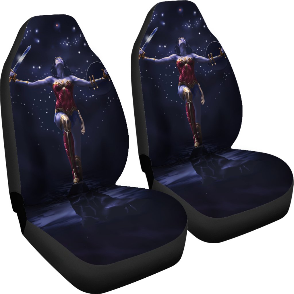 Wonder Woman 3d Seat Cover