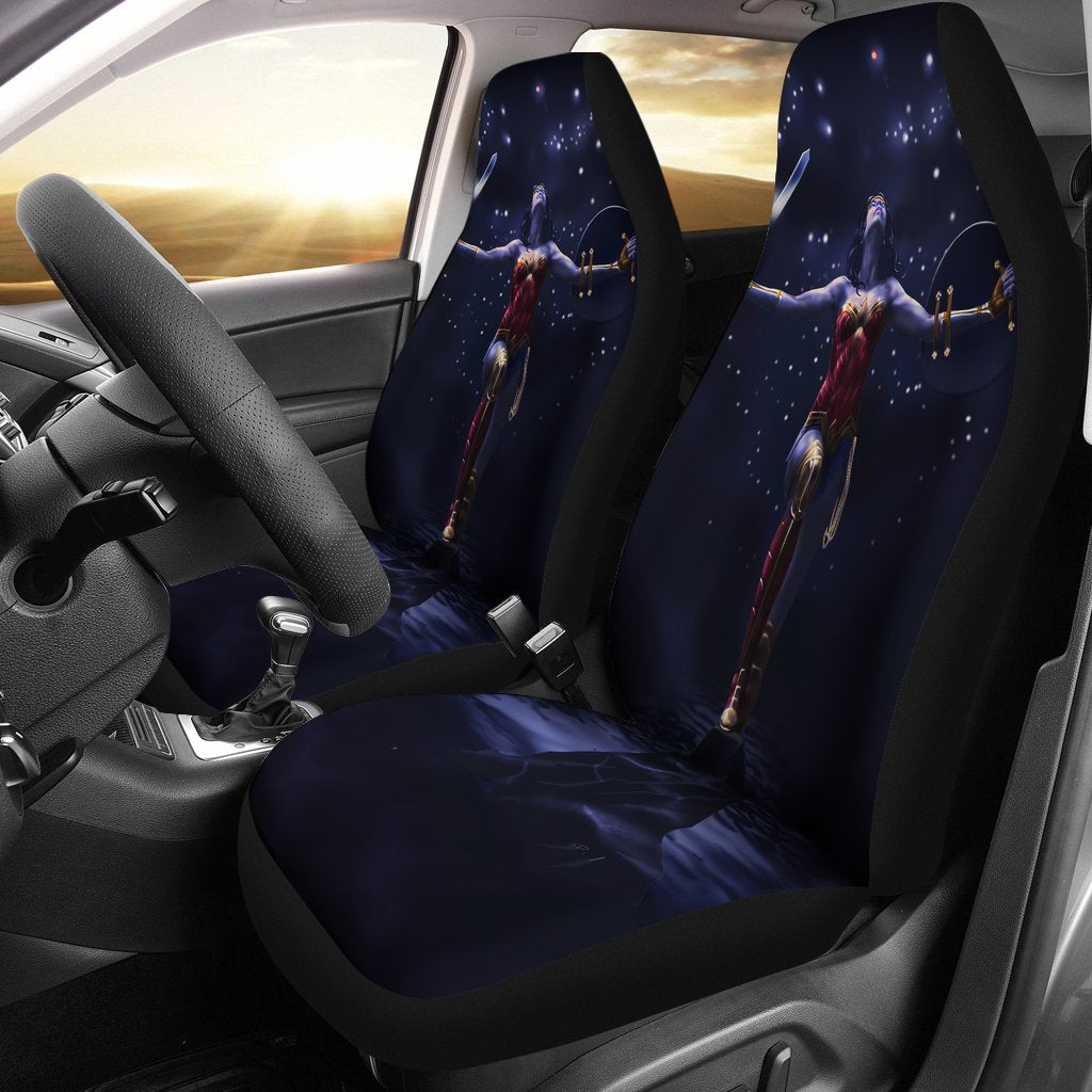 Wonder Woman 3d Seat Cover
