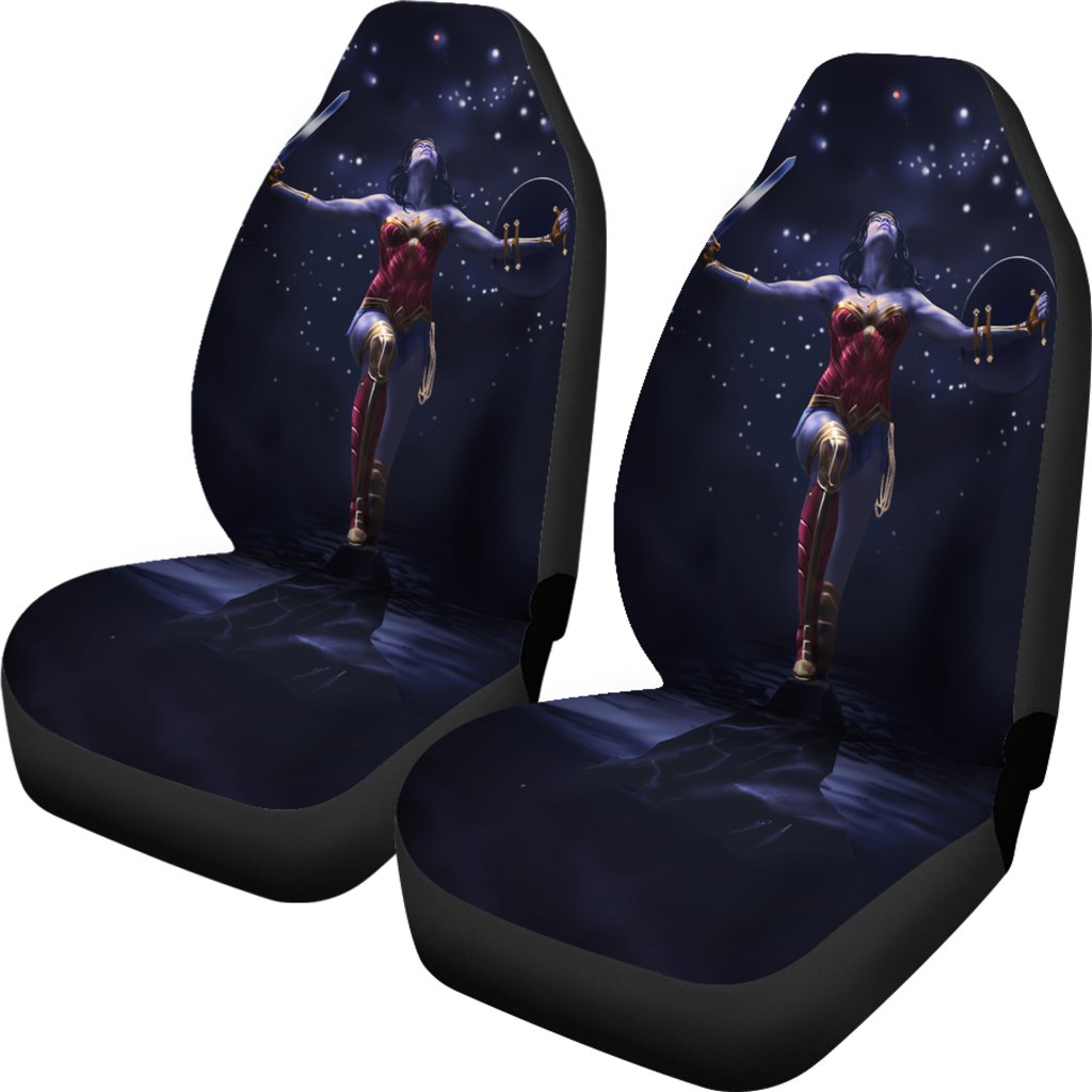 Wonder Woman 3d Seat Cover