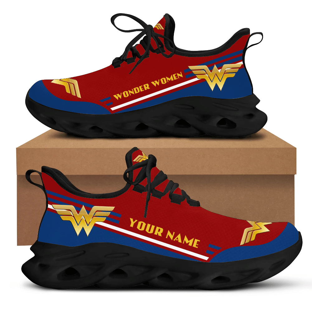 Wonder Woman Custom Name OW Shoes - v3