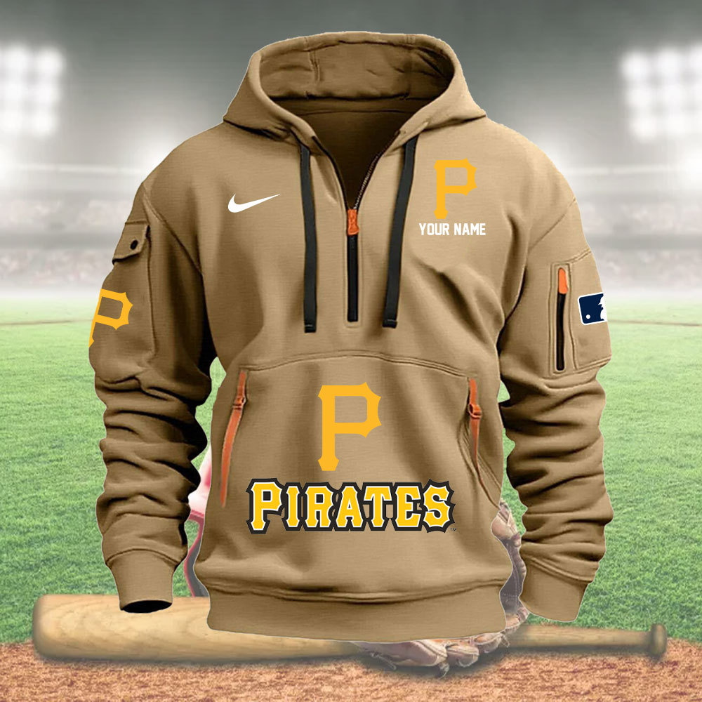 YXWLPC2984 Pittsburgh Pirates Heavy New Hoodie