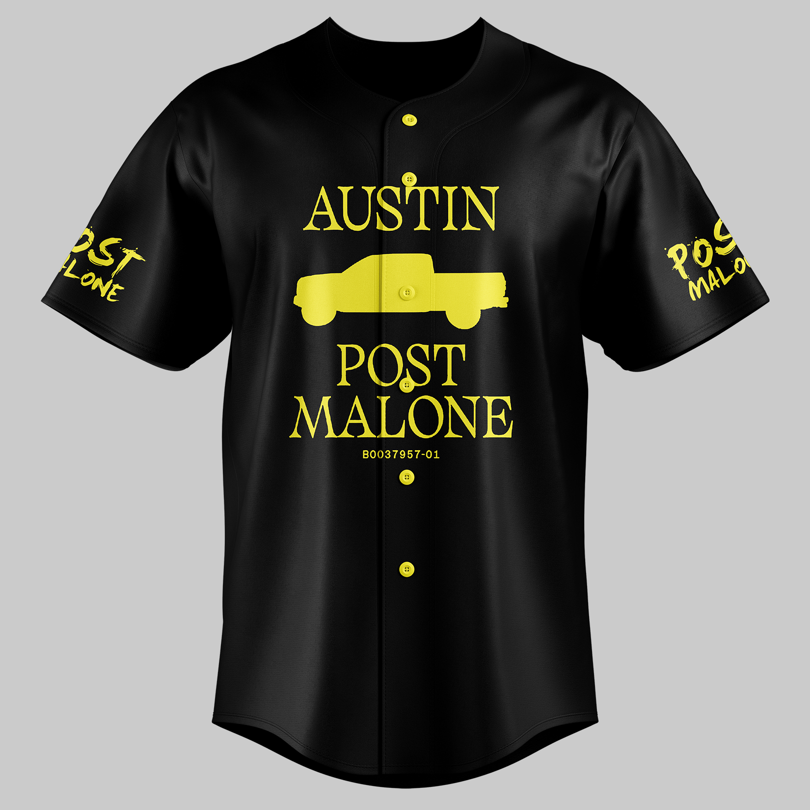 Z Post Malone Tour 2023 Baseball Jersey